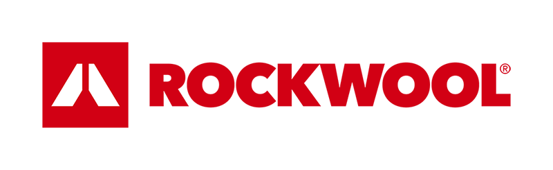 Logo de rockwool, entreprise partenaire d'Isol 56